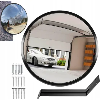 Zrcadlo VYPUKLÁ ZRCADLA PRO DOPRAVU, SKLADY 30CM PRO GARÁŽE, OBCHODY, VÝROBNY