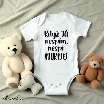 Dětské body Když já nespím, nespí nikdo