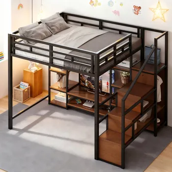 Postel Patrová postel Arhatreya moderní 140 x 200 cm černá