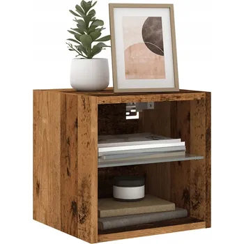 Komoda Komoda VidaXL 857672 30 x 28,5 x 30 cm odstíny hnědé