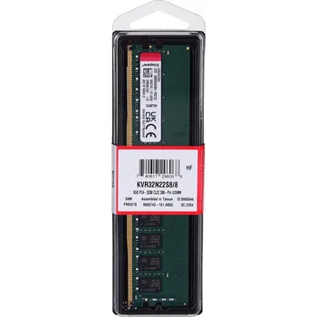 Operační paměť Paměť RAM DDR4 Kingston 8 GB 3200 MHz CL22