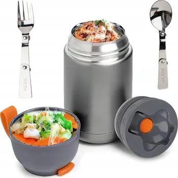 Termoska JÍDLONOSIČ TERMOSKA 650ml NA POLÉVKU OBĚD TERMO NÁDOBA