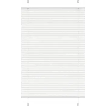 Roleta Roleta plisé bílá 85x150 cm Šířka látky 84,4 cm