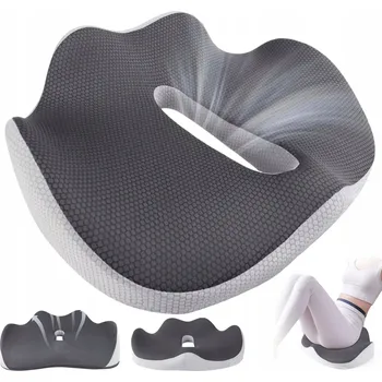 Polštář Ergonomický polštář na kostrč pro kancelářskou židli, do auta - NOVÝ