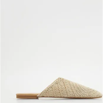 Dámské pantofle Reserved - Pantofle typu mule - béžová - 7850S-08X - 7850S-08X-41