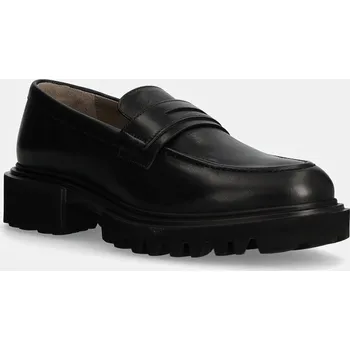 Dámská obuv Kožené mokasíny AllSaints Vinni Loafer M051FB černá 99X, EUR 45