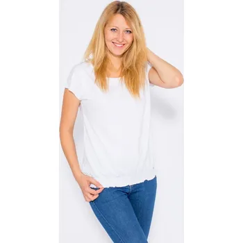 Pánské tričko Tričko krátký rukáv HALINA bílá XXXL