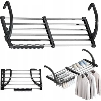 SUŠÁK NA PRÁDLO NA RADIÁTOR BALKON NASTAVITELNÝ 64-110 CM