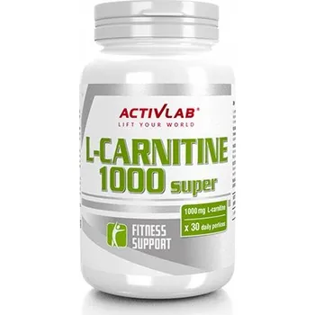 Spalovač tuku Kapsle Activlab L-Carnitine 1000 natural, 30 ks. Bez laktózy