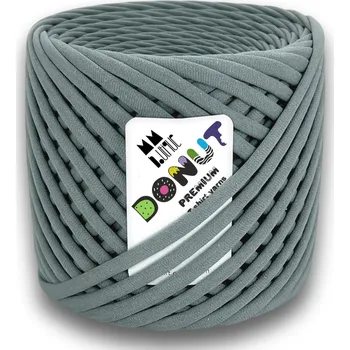 Příze Špagáty MMboutique DONUT 3-5 mm/55 m Mouse grey