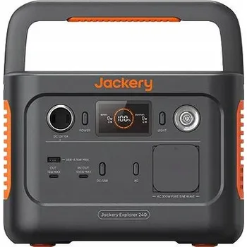 Nabíjecí stanice Nabíjecí stanice Jackery Explorer 240 v2 (300W, 256 Wh, APP, 2x USB-C)