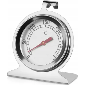 Kuchyňský teploměr TEPLOMĚR DO TROUBY OCELOVÝ ANALOGOVÝ PRO PEČENÍ MASA A KOLÁČŮ
