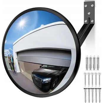 Zrcadlo ZRCADLO SILNIČNÍ ZRCADLO VYPUKLÉ S OTOČNÝM KULOVÝM KLOUBEM PRO MONTÁŽ