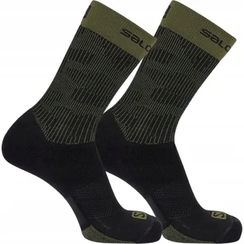 Pánské ponožky Y4828 Ponožky Ponožky Salomon X ULTRA MID pro Běhání Prodyšné 36-38