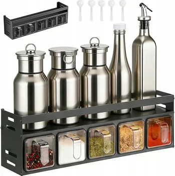 Obraz ZÁVĚSNÁ POLICE STOJAN ORGANIZÉR NA KOŘENÍ HLINÍKOVÝ ŠETŘÍCÍ MÍSTO