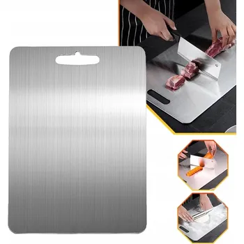 Kuchyňské prkénko Yamato Krájecí prkénko stříbrná 34 x 23 cm