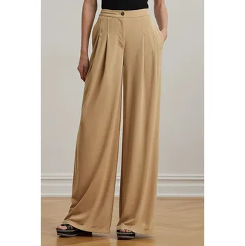 Dámské kalhoty Kalhoty Lauren Ralph Lauren 200980217 béžová 08X, vel. 38