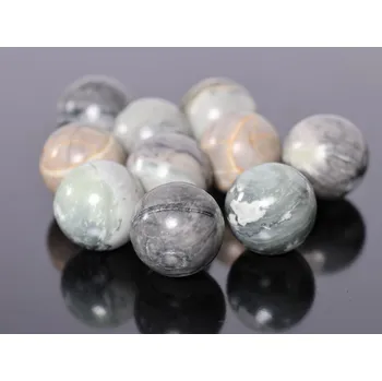 Drahý kámen Magieprirody.cz Jaspis Picasso koule 2 cm leštěná #ZM191