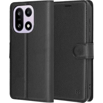 Pouzdro na mobilní telefon Techsuit - kožené pouzdro - OnePlus 15 - černé