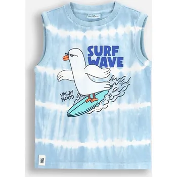 Chlapecké tričko Chlapecké modré tričko s krátkým rukávem 098 Coccodrillo WC5