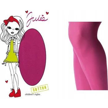 Dětské růžové bavlna Punčocháče , velikost 128