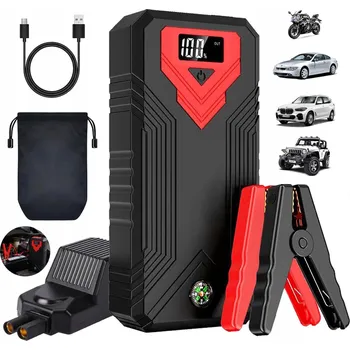Powerbanka BOOSTER STARTÉR JUMP STARTER POWERBANKA LED SVÍTILNA 1600A 30000MAH VÝKONNÝ
