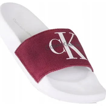 Dámská obuv Calvin Klein sportovní nazouváky Calvin Klein Jeans Hertiage Logo Slide, velikost 38