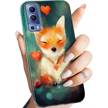 Pouzdro na mobilní telefon Hello Case pro Vivo Y72 oranžové Zadní Kryt