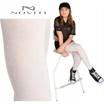 Dětské punčocháče Noviti bílé polyamidové velikost 152