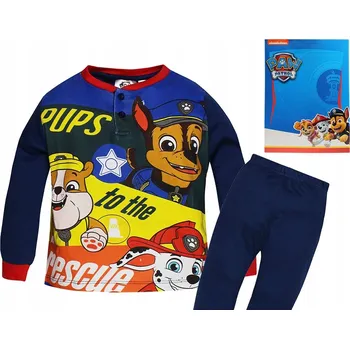 Chlapecké pyžamo PSI Tlapková patrola CHLAPECKÉ PYŽAMO S DLOUHÝM RUKÁVEM, VELIKOST 128