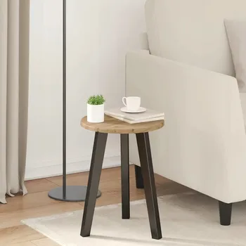 Konferenční stolek Stolek VidaXL kulatý 30 x 1,5 x 30 cm, dub artisan