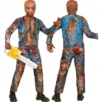 Karnevalový kostým Kostým Zombie Monstrum Nemrtvý Převlek Maska Velikost 116