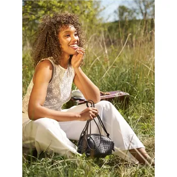 Sinsay - Koženková kabelka - černá - 643EK-99X - 643EK-99X-ONE