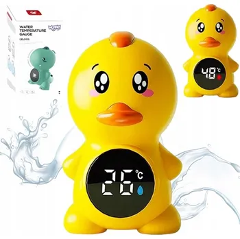 Domácí teploměr TEPLOMĚR DO VANY PRO MĚŘENÍ TEPLOTY VODY KAČENKA WOOPIE BABY