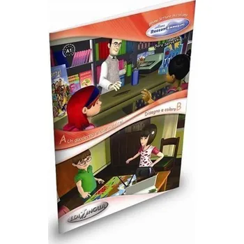 Italský jazyk Un quaderno e due matite / Disegno e coloro