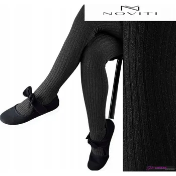 Noviti dětské punčocháče černé bavlna velikost 104