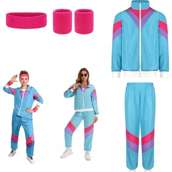 Karnevalový kostým Kostým pro dospělé na párty ve stylu 80. let - špatný vkus na tematickou párty