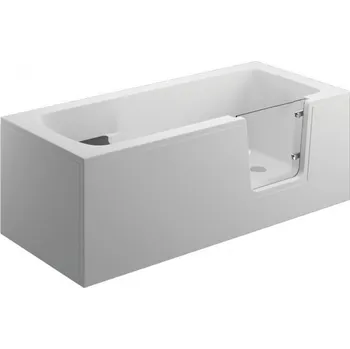Vana Polimat Avo sedací akrylátová vana s dvířky Délka vany: 150cm, 00483