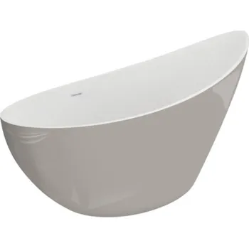 Polimat Zoe volně stojící vana 180x80, popel, 00407