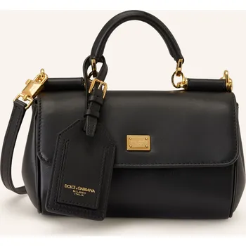 Kabelka Dolce & Gabbana Dámská Kabelka, černá / zlatá, one size