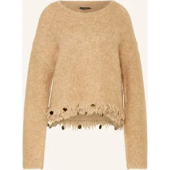 Dámský svetr Oui Dámský Svetr S Alpakou A Flitry, velbloudí, 46