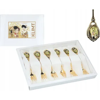 Příbor Vidlička Carmani G.Klimt lesklá, 6 ks