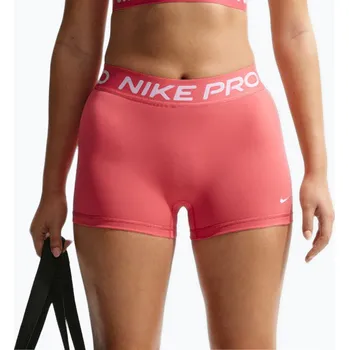 Dámské oblečení Dámské šortky Nike Pro Mid-Rise Biker 3" sea coral/white