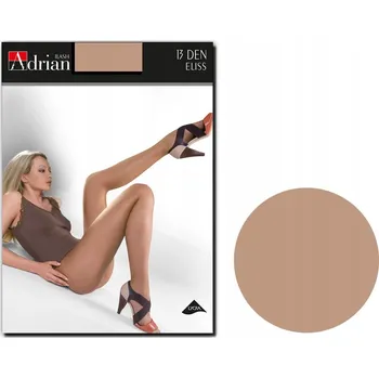 Dámské punčochy Punčocháče hladké Adrian ELISS 13den hnědé Natural velikost 2