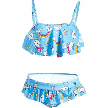 Dámské plavky YOCLUB dvoudílné plavky velikost 92