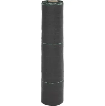 Mulčovací textilie Černá netkaná textilie proti plevelu, 0,5 x 10 m, PP