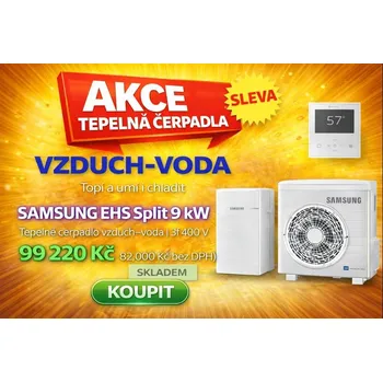 Tepelné čerpadlo Samsung EHS Split 9 kW