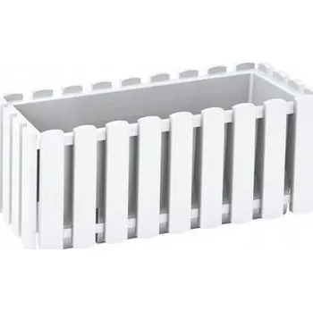 Květináč Bílý plast Květináč Prosperplast 38 cm x 18 x 16,2 cm