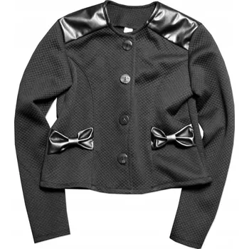 Dámské sako 122 ČERNÉ SAKO k šatům, halence, Blejzr, přehoz do školy BS501