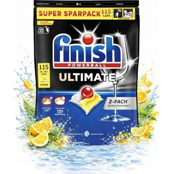Přípravek do myčky Tablety do myčky FINISH ULTIMATE LEMON 115 ks